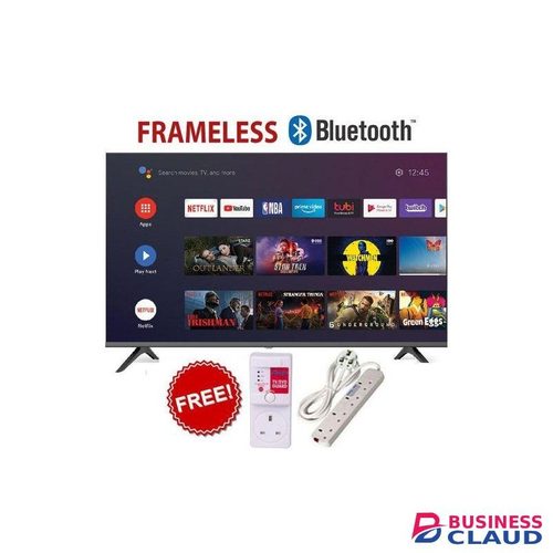 Skyworth 43'' inch, FULL-HD,FRAMELESS/ GOOGLE/ANDROID TV, BLUETOOTH/NETFLIX+FREE GIFTS PACK