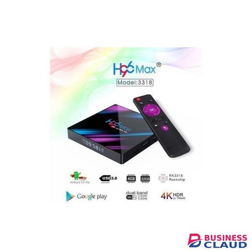 H96 MAX Smart TV Box Android 10 4K HD Google
