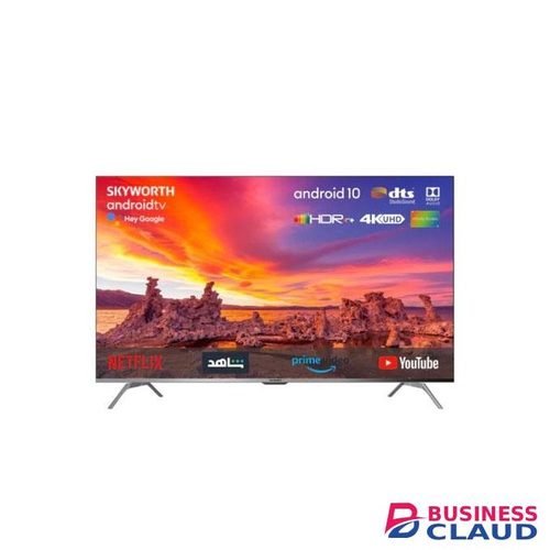 Skyworth 55G3B, 55” 4K QLED 2024 Frameless Smart Android TV – BlackJB