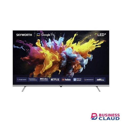 Skyworth 55Q6500G 55" Inches 4K QLED Android TV Ultra HD, Dolby Vision, HDR10+, Wi-Fi, Frameless+2YRS WARRANTY