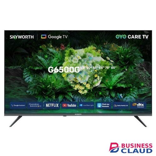 Skyworth 43G6500G,SMART 43" Inch,FRAMELESS/BLUETOOTH,ULTRA HD 4K,NETFLIX,YOUTUBE+FREE TV GUARD+32GB FLASH DISK