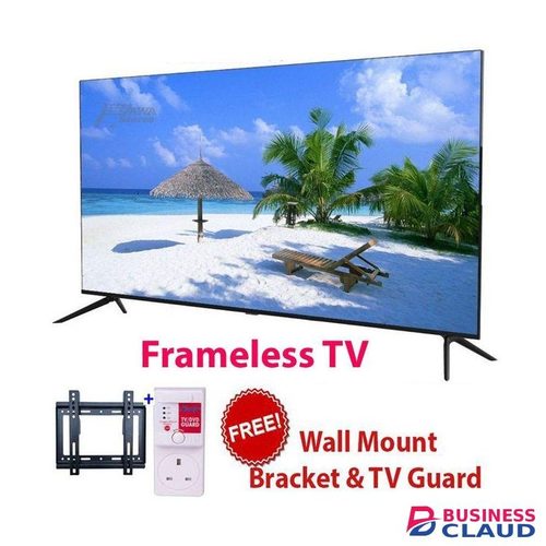 Samsung 50" CRYSTAL 4K ULTRA HD SMART TV, FRAMELESS, CE CONTROL, BLUETOOTH, NETFLIX, YOUTUBE, MIRACAST + WALL BRACKET + TV GUARD 50CU8000