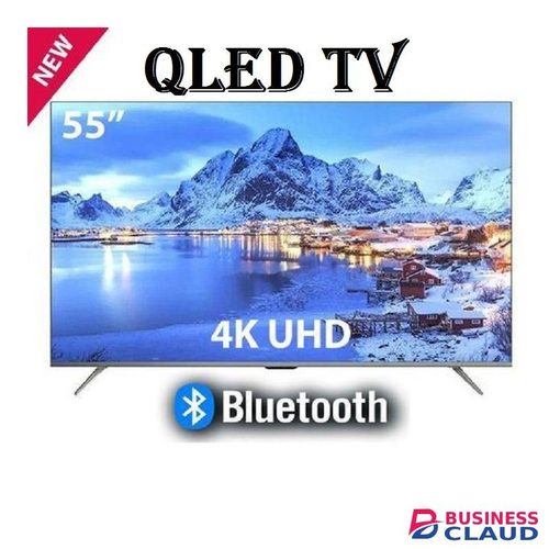 Vitron HTC55QUS,55" inch QLED TV FRAMELESS- 4K ULTRA HD DIGITAL Smart Android TV, ICAST SCREEN MIRRORING Netflix, YouTube. Bluetooth Connectivity,Wi-fi Connectivity