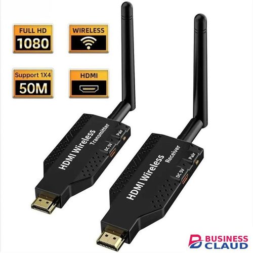 50M HDMI Wireless Transmitter Receiver 1080P 60Hz High Definition Video Transmission Computer Screen To TVMultiple Transmitter