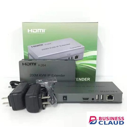 HDMI H.264 200M KVM IP Extender – Transmitter & Receiver Kit
