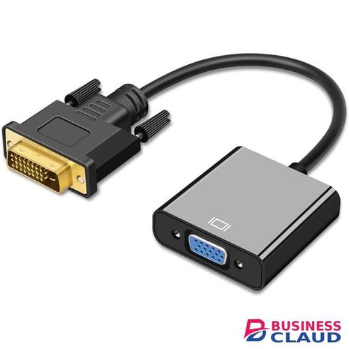 DVI-D to VGA Adapter, DVI Plug VGA Female Adapter Digital Analog Converter Cable DVI-D 24+1 Plug