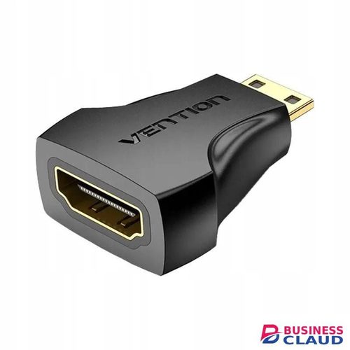 Vention Mini HDMI Male to HDMI Female Adapter Black – VEN AISB0