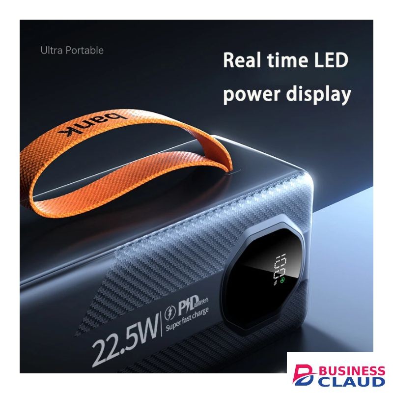 Fast Charging Powerbank 22.5W Super Fast Charging 30000mAh Large Capacity Fast Charging Powerbank With Torch