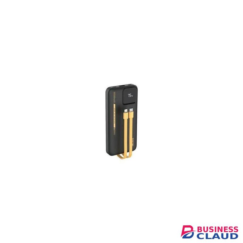 Tecno TPB-P103 10000mah Ultra-Tank PowerBank-(Black)