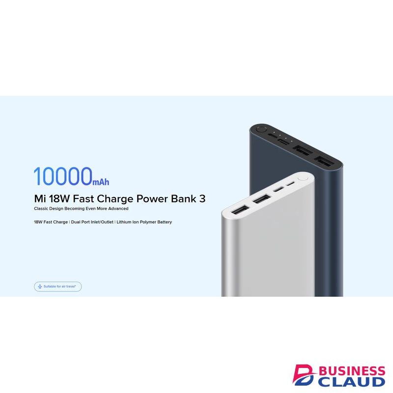Mi Xiaomi Mi Power Bank 3 10000mAh 18W QC 3.0 PD