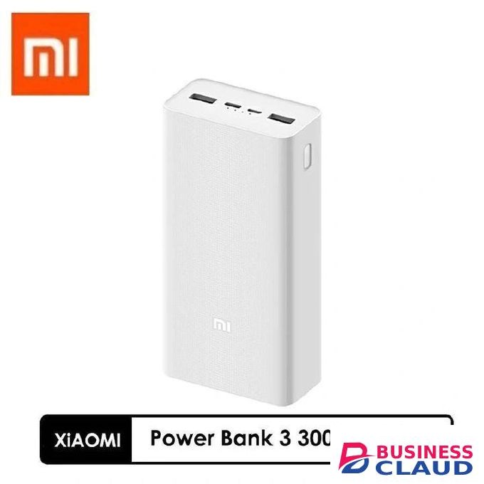 XIAOMI 30000mAh Power Bank Charge Three Devices At Once
