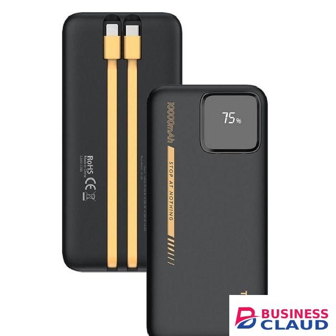 Tecno 10000mAh LED Display 22.5w Fast Charging Power Bank 3 Ports Ultra Tank