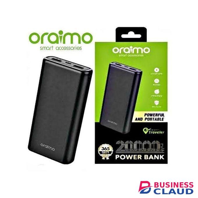Oraimo Powerbank 20000mAh (Flight Access)- Black