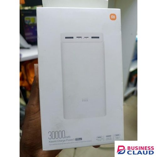Mi Xiaomi Power Bank 30000mAh PB3018ZM – Fast USB-C Charging, 3 USB Output