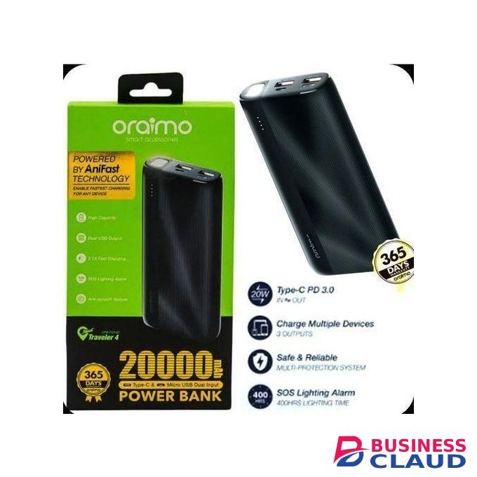 Pining Power Bank 20000Mah Powebank
