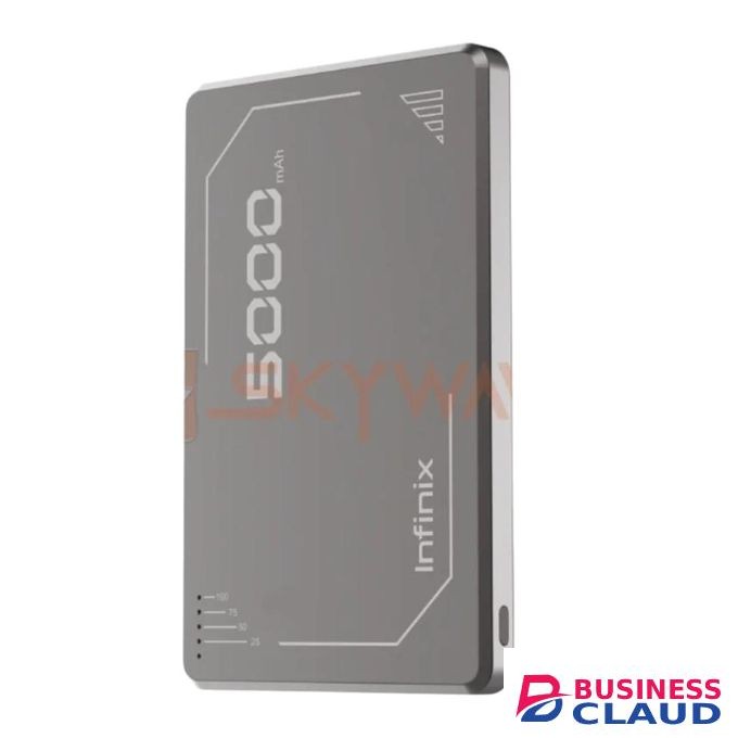 Infinix XP03 Fast Wireless MagPower Power Bank - Grey