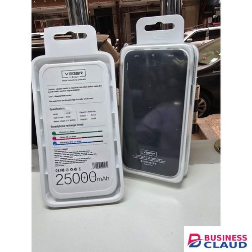 VEGER Universal Charging Power Bank – V11W 25000mAh Battery Pack