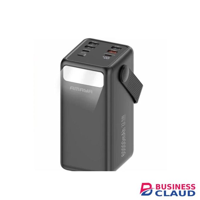 Amaya PowerBox 600 APB-60 60,000mAh, 22.5W PD Fast Charging Power Bank - Black