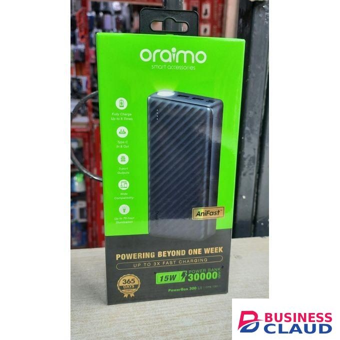 Oraimo Qulity Fast Charging 30000mAh Power Bank