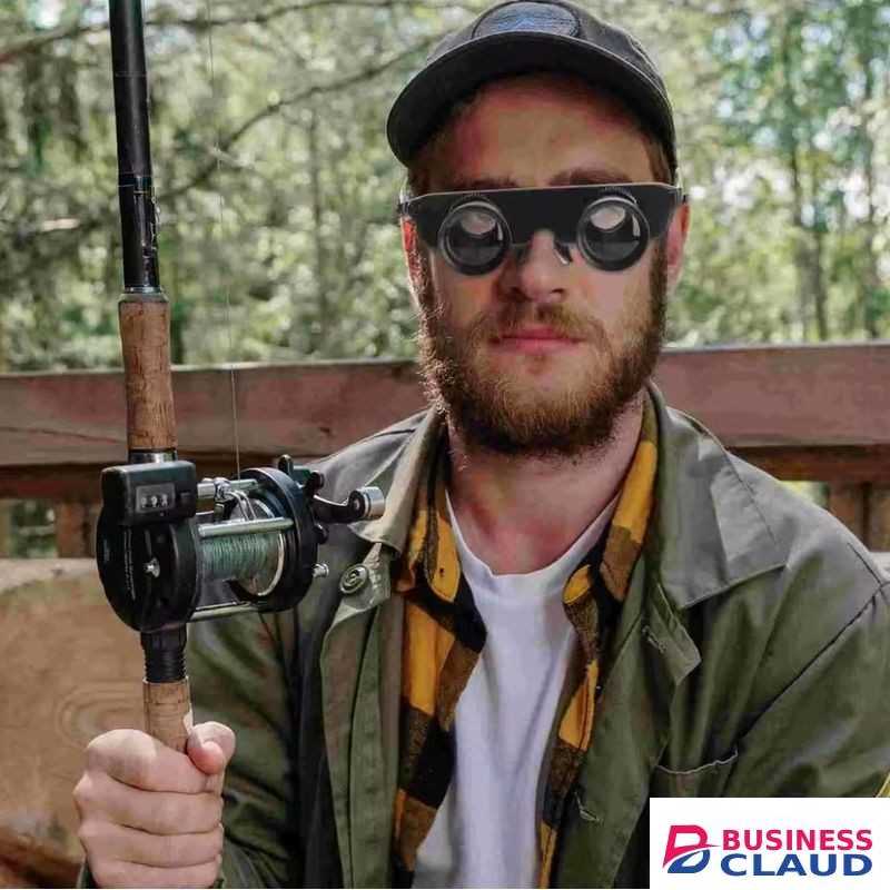 3x 28mm Headband Magnifier, EyeglassTelescope for Birdwatching, Magnifying Glass for Fishing and Camping