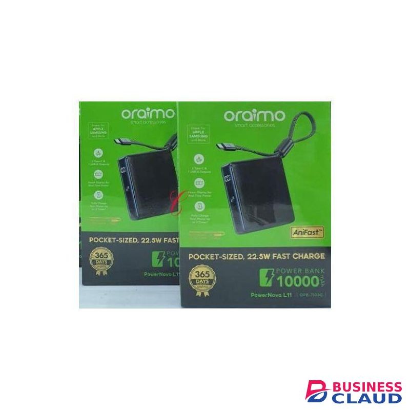 oraimo home PowerNova L11 10000mAh 22.5W Mini Power Bank