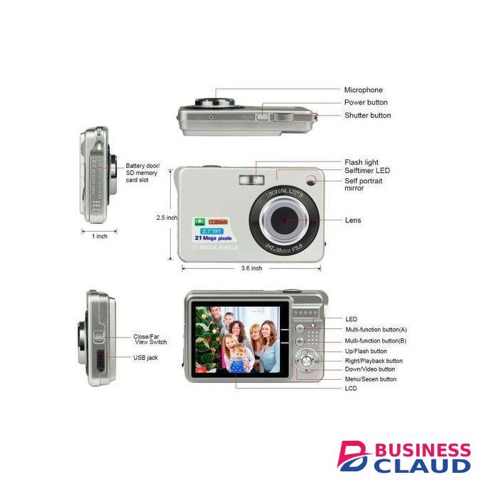 Mini HD Digital Camera for Kids, Teens and Beginners