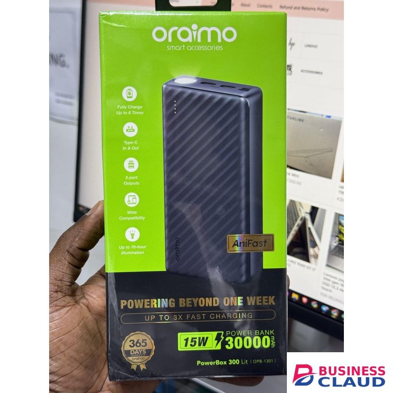 Oraimo PowerBox 300 Lit OPB-1301 30,000mAh power bank