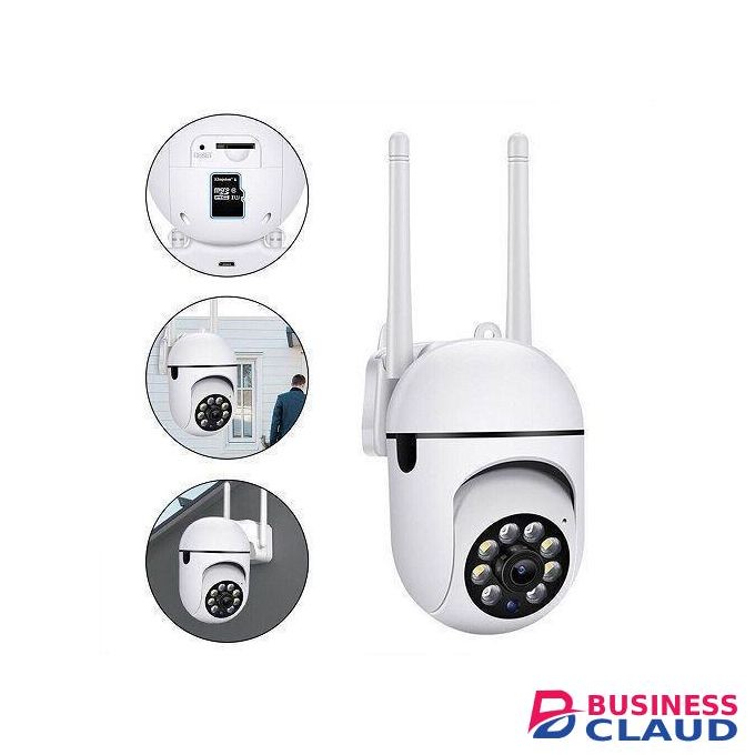 WiFi 1080P Security Camera,Rotation,LED,Motion Sensor,Enhanced Night Vision