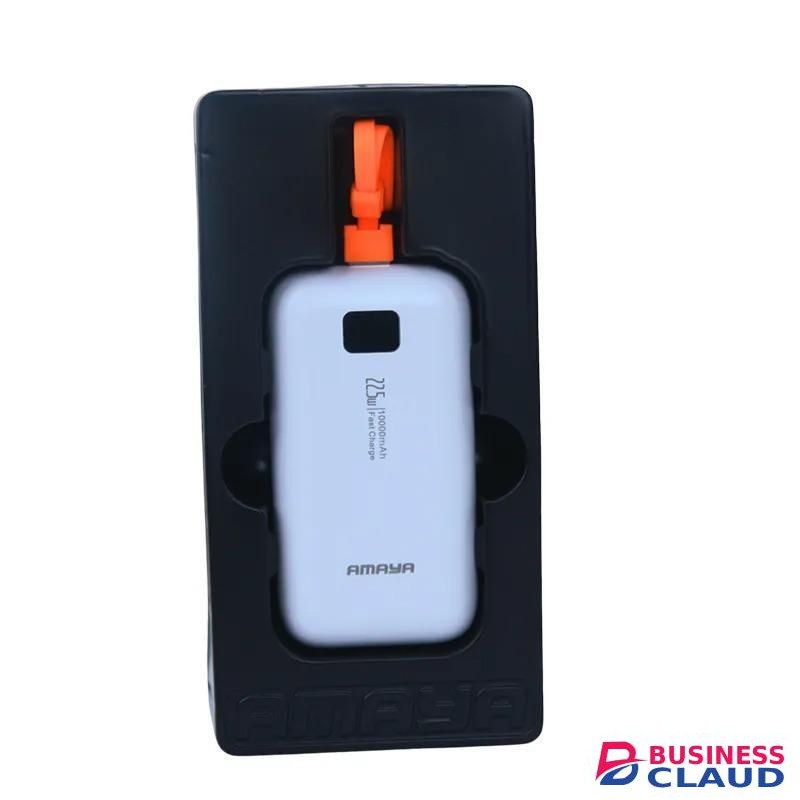 Amaya APB-FD31 PD20W 10000mAh Fast charge cable mobile power supply, White