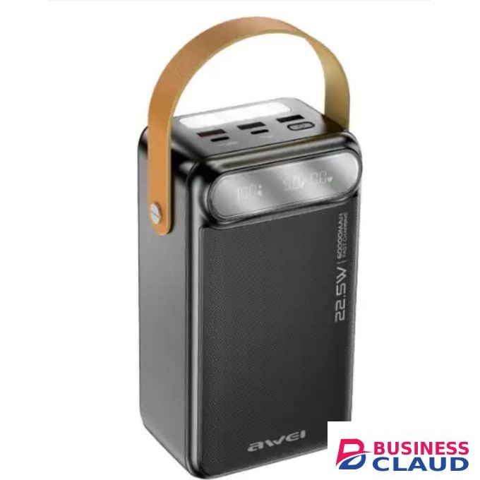 Awei Fast Charging 22.5W Power Bank 60000 m Ah with LED light.