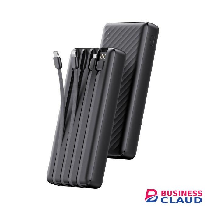 Oraimo Traveler Link 20 20000mAh 12W PowerBank with 4 inbuilt charging and recharging cables ,,,,