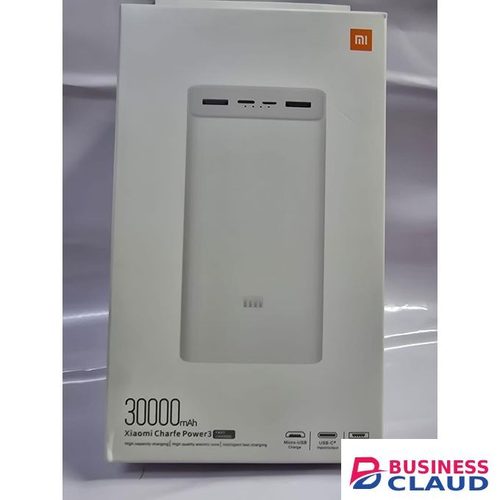 Xiaomi 30000mAh Power Bank with Dual USB-A & USB-C Ports, Fast Charging for iPhone, Samsung, and More