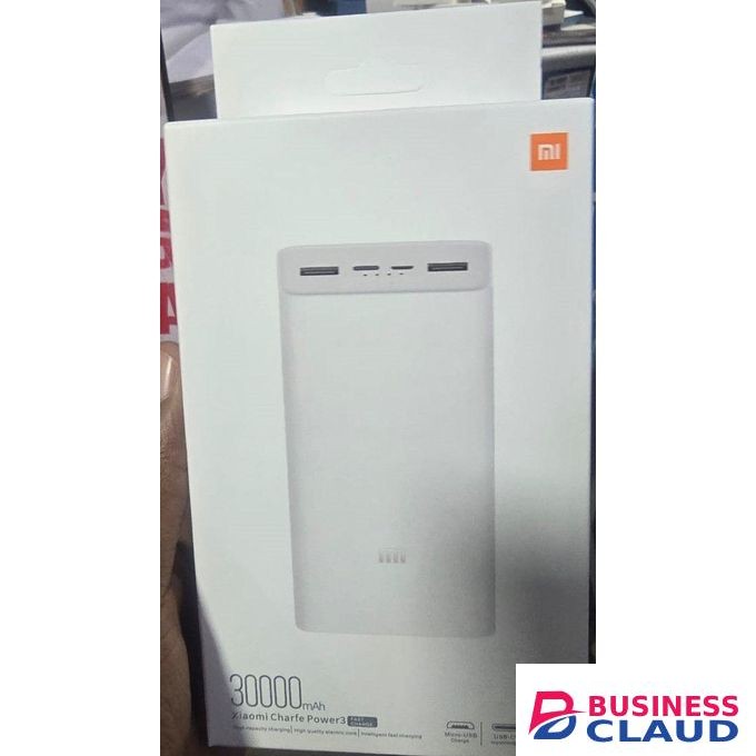 Mi Xiaomi Smart 30000mAh Power Bank with Charging Safety Features