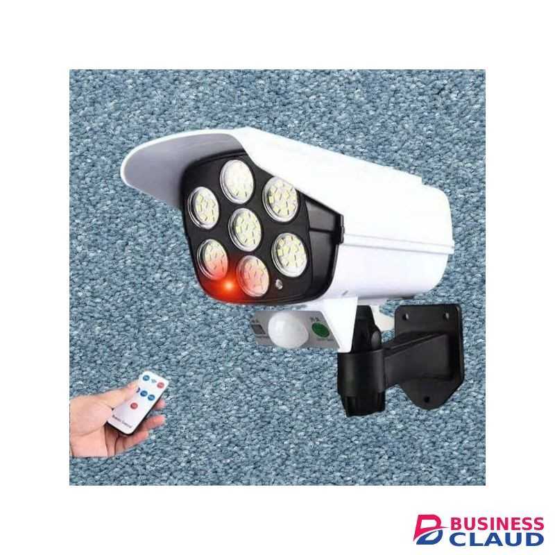 Inbuilt Motion Sensor High Quality Dummy Fake CCTV Camera Solar Light