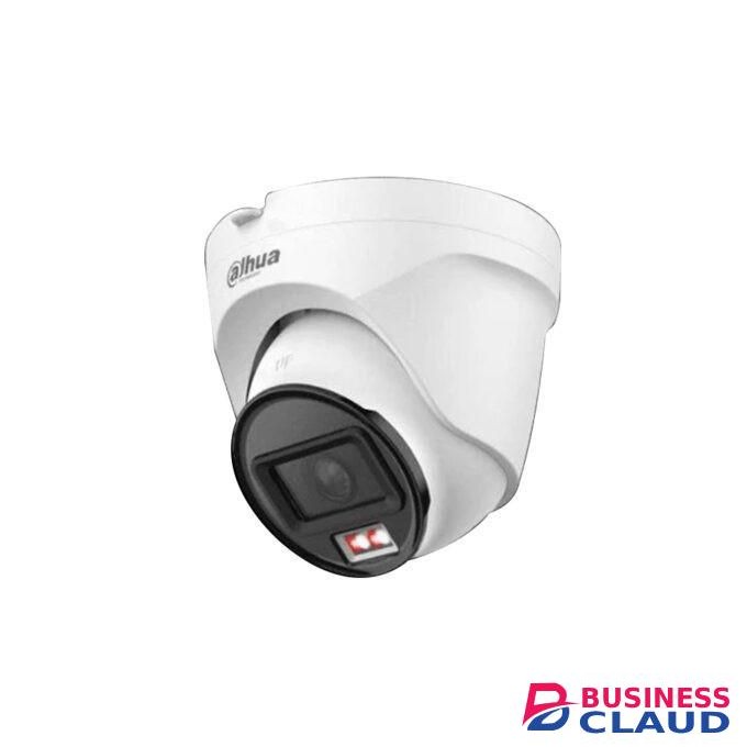 Dahua DH-IPC-T1E49-A-IL 4MP SMART DUAL LIGHT IR TURRET IP CAMERA (POE / 12V, IP67)