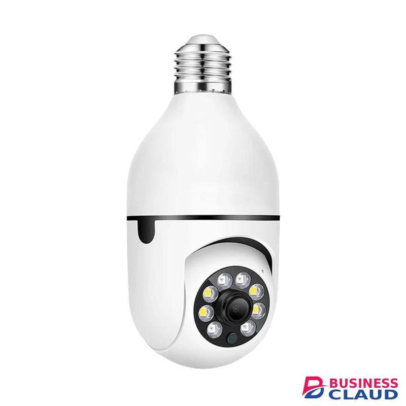 Wifi CCTV bulb camera 1080P 360° rotating security camera with motion detection, 2way communication, full color video mode,alarm,alerts notification on your phone,easy to install remote controlled cam