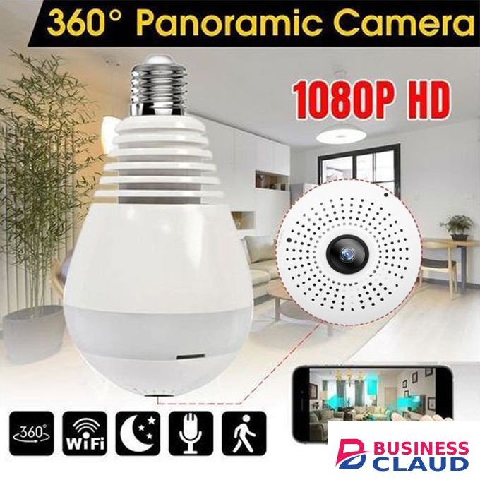 360° SURVEILLANCE SMART NANNY BULB CAMERA