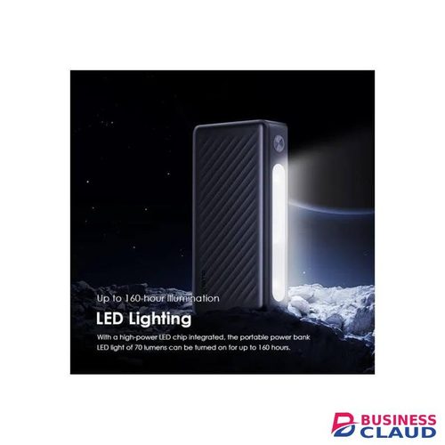 Oraimo OPB-1270 Traveler 3 Lit 15W Fast Charging Portable Powerbank with LED Light-27,000mAh+ Free OTG Cable
