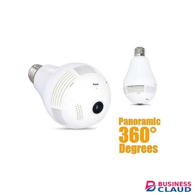 Panorama Panorama/Nanny Camera ,Panoramic/1080P 360 Degree Night Vision Wifi Light Bulb Camera..