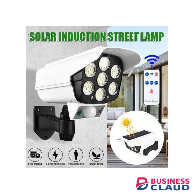 Cl Solar Security Lights With Motion Sensor- (Dummy Camera)