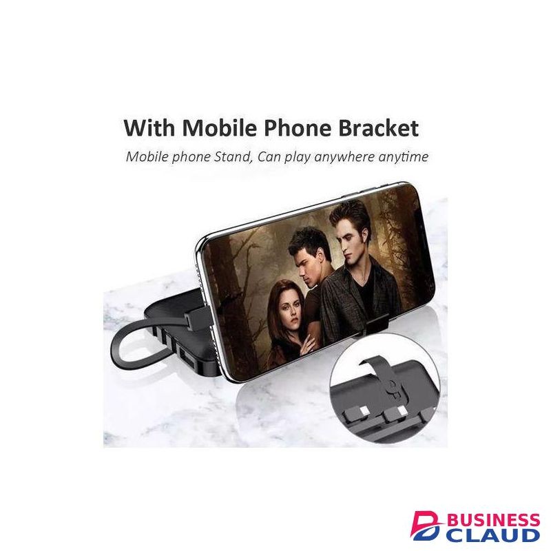 EXCELLENT 12000 Mah Powerbank With Three Cable(Normal,Iphone Cable and Type C )3 in 1 Cable