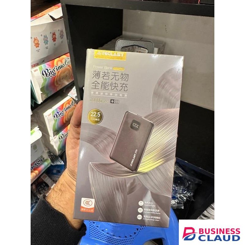 TECLAST PowerBank 10000mAh Fast Charging With Digital Display - X10 PRO