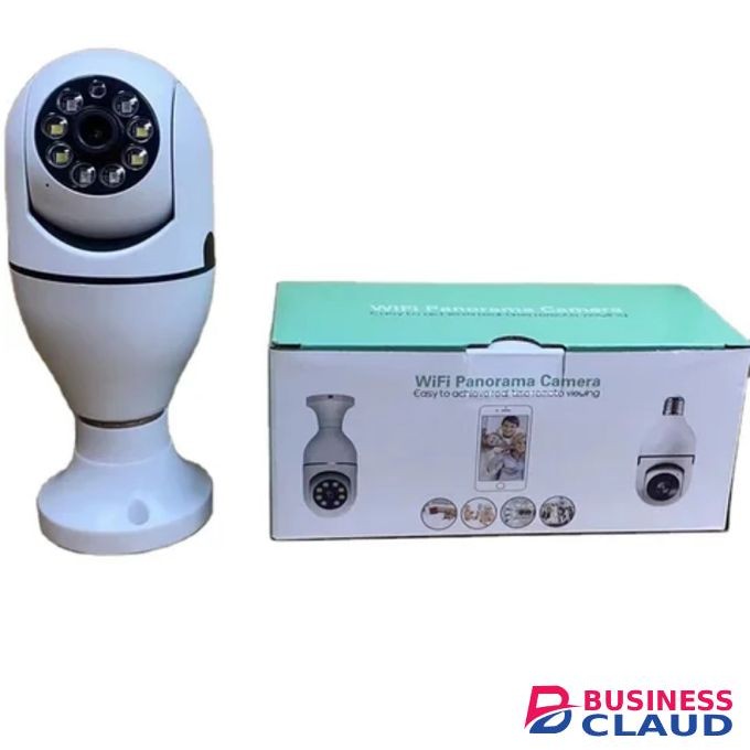 1080P Smart WiFi Bulb Camera with 360° Panoramic