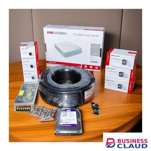 Hikvision 6 Turbo HD 1080P 2MP CCTV Cameras with High Quality Material and Easy to Install Complete System Kit