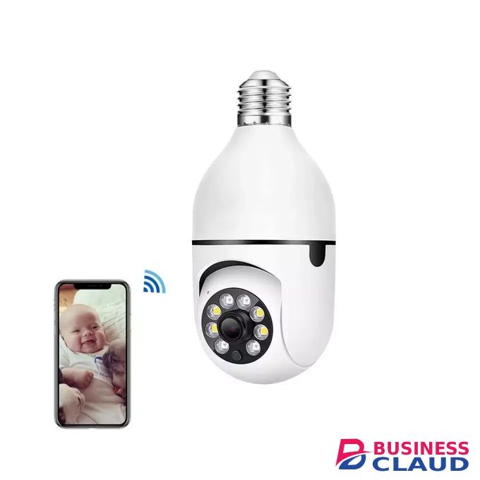 1080P CCTV CAMERA 360° PANORAMIC PTZ E27 BULB CCTV WiFi IP SECURITY HD CAMERA