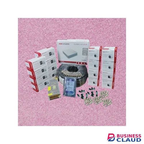 Hikvision Easy Installation 16 Turbo HD 1080P Full HD 2MP CCTV Cameras Complete Installation System Kit +200M RG59 Cable + 16 Channel DVR