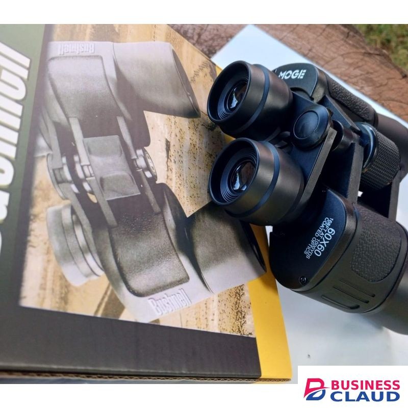 Bushnell High-Powered 60x60 Zoom Binoculars for Outdoor Hunting and Sports