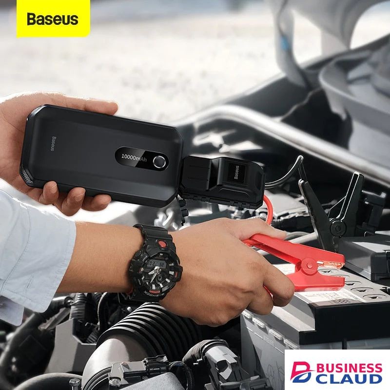 Baseus Super Energy Air Car Jumper Starter 10000mAh Peak Current 1000A