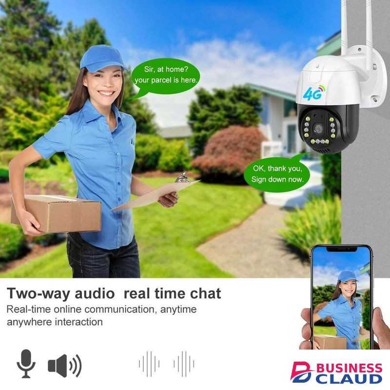 V380 Pro High-Resolution 3MP Outdoor Security Camera with 4G and PTZ