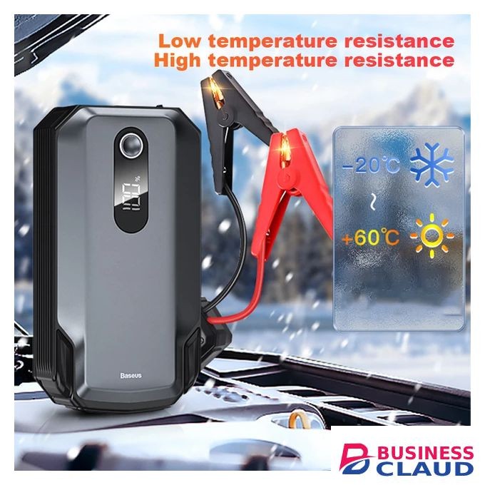 Baseus Car Jump Starter 10000mAh Car Battery Charger 12V Auto Emergency Booster Waterproof Starting